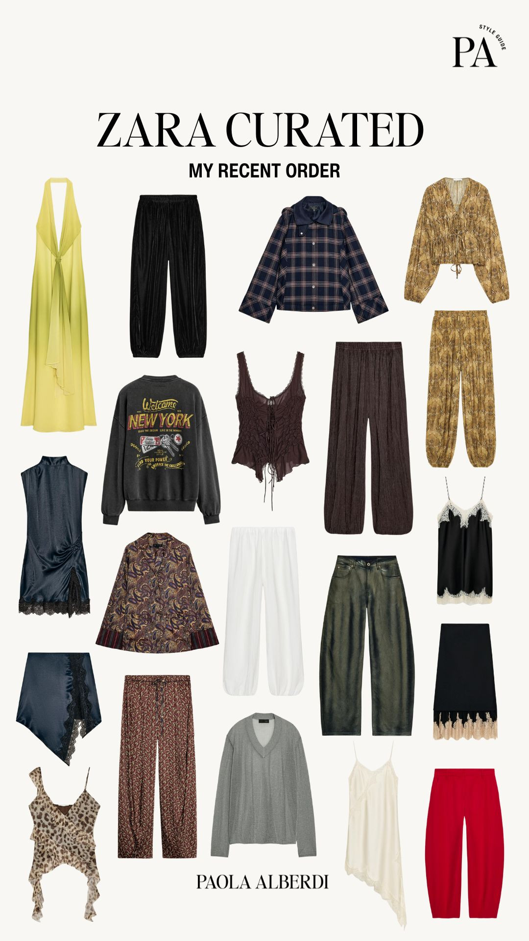 My recent Zara Order🛒 

 #LTKHoliday #LTKgrwm #LTKootd