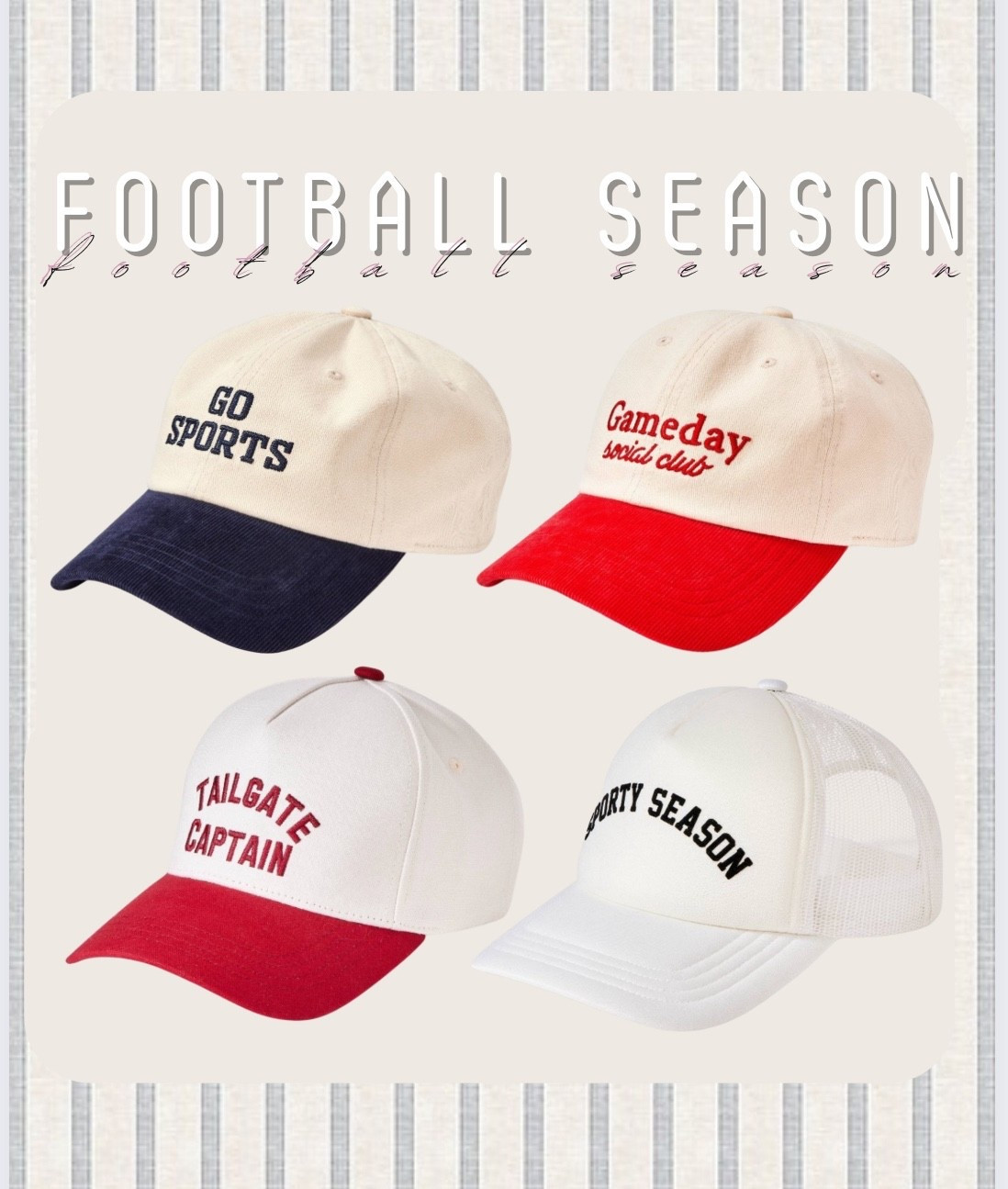 🏈Friday night lights 
🏈College football
🏈NFL 

#LTKStyleTip #LTKSeasonal #LTKFamily