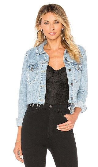 Dr. Denim Jeanie Jacket in Light Retro Ripped from Revolve.com | Revolve Clothing (Global)