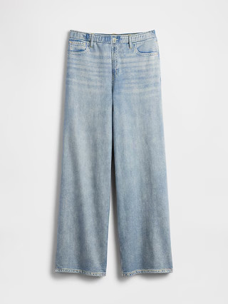 Printed Knit Baggy Jeans | Gap (US)