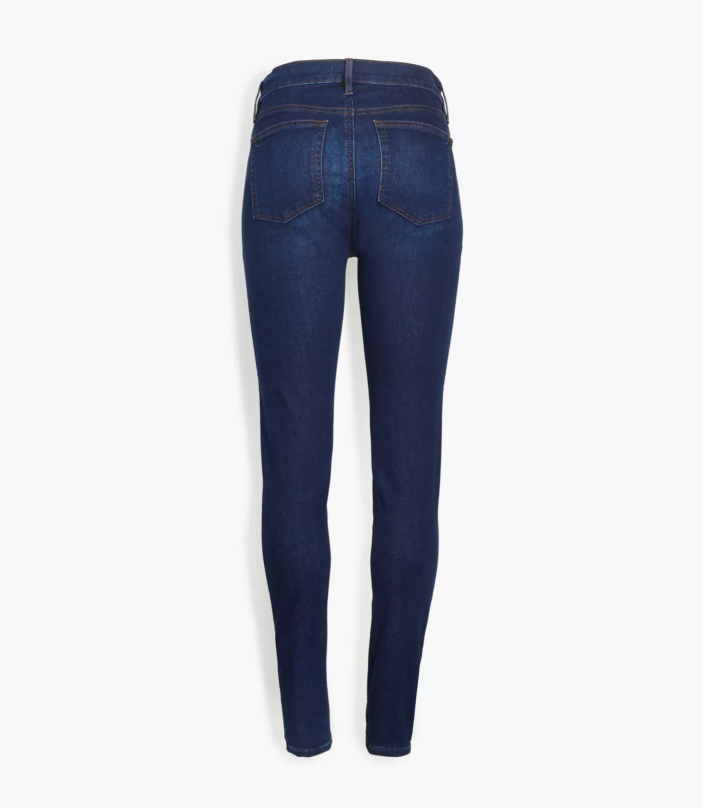 Curvy Skinny Jeans in Classic Dark Indigo Wash | LOFT