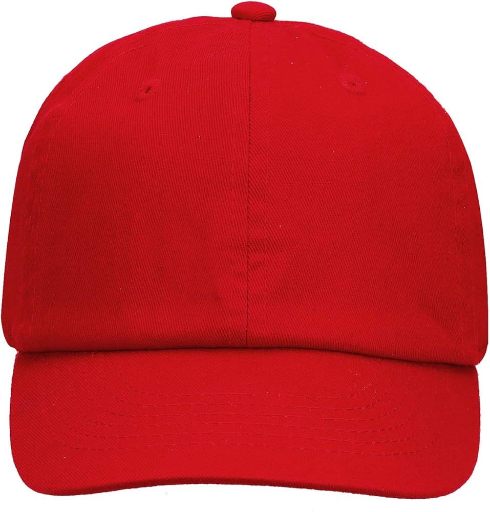 Kids Boy Girl Baseball Cap Hat Soft Cotton Lightweight Adjustable Size for 2-9 Years | Amazon (US)