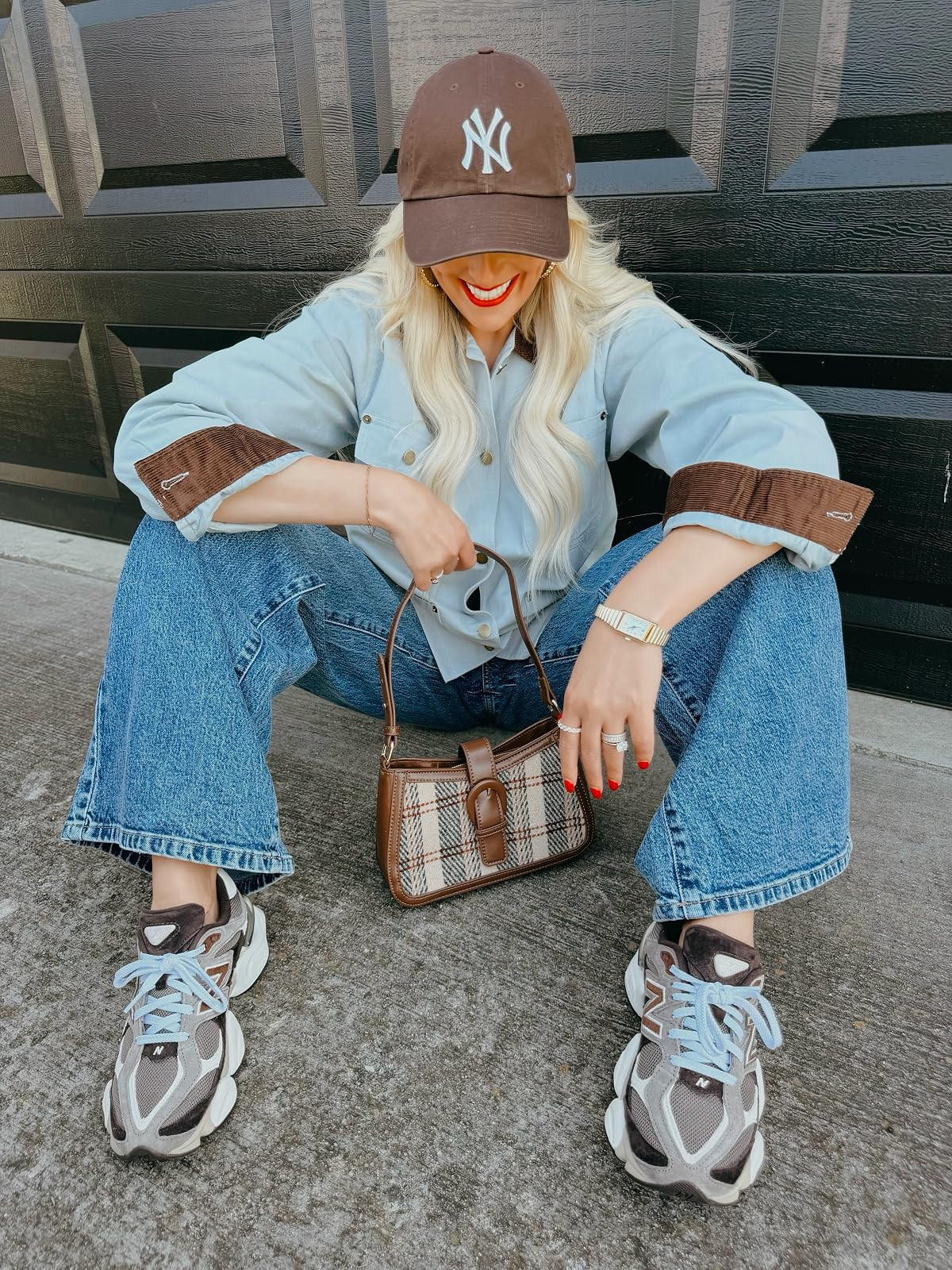 Sporty chic! Loving these vintage jackets and New Balance sneakers for a perfect blend of style a... | Amazon (US)