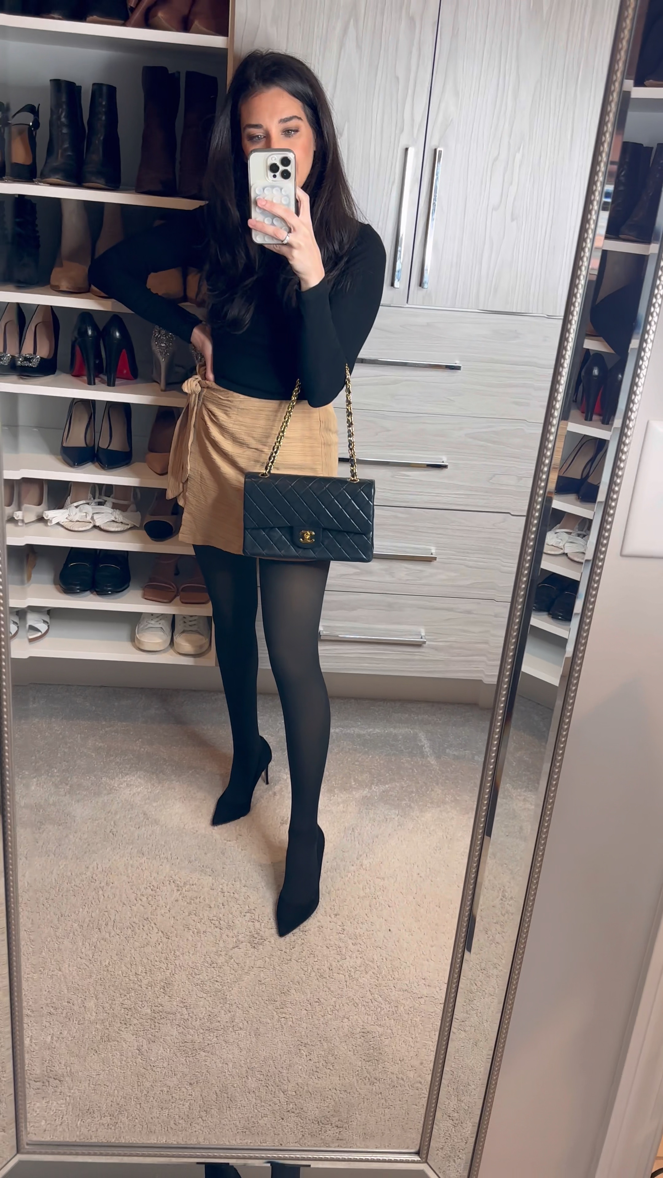 Fleece lined tights from Amazon. Perfect for a winter date night out winter work outfit 

#LTKfindsunder100 #LTKfindsunder50 #LTKSeasonal