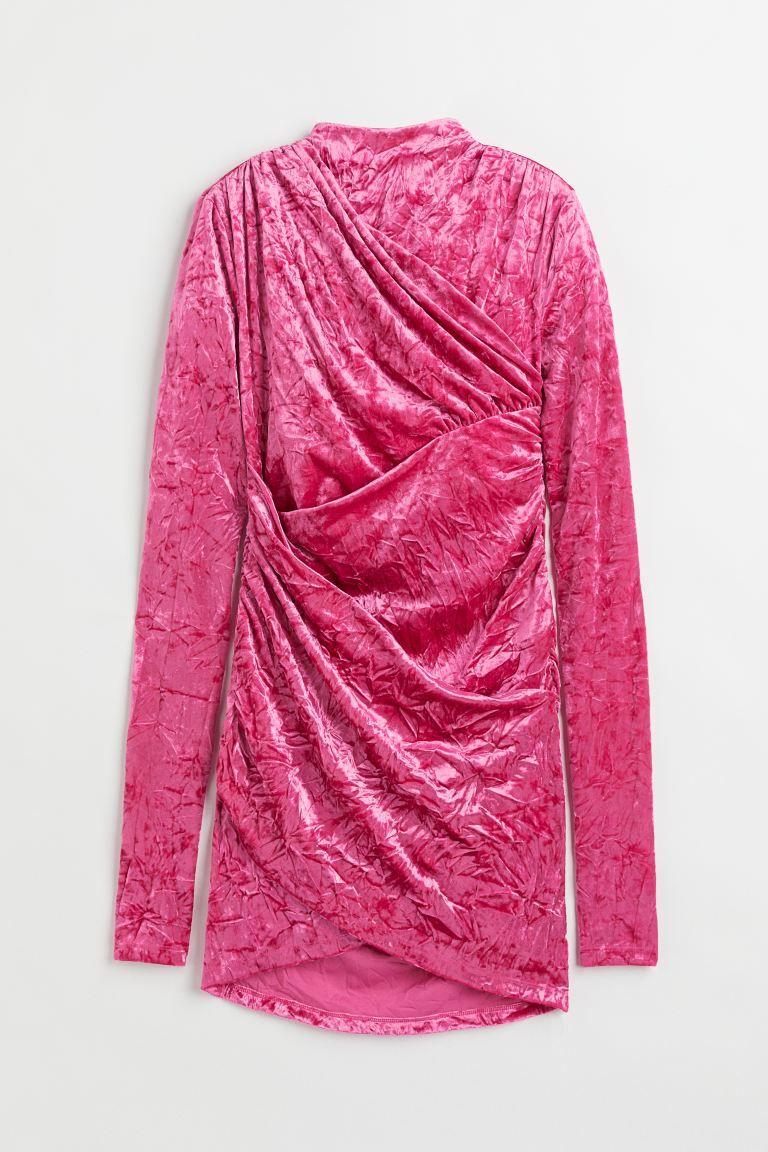 Draped Velour Dress | H&M (US)