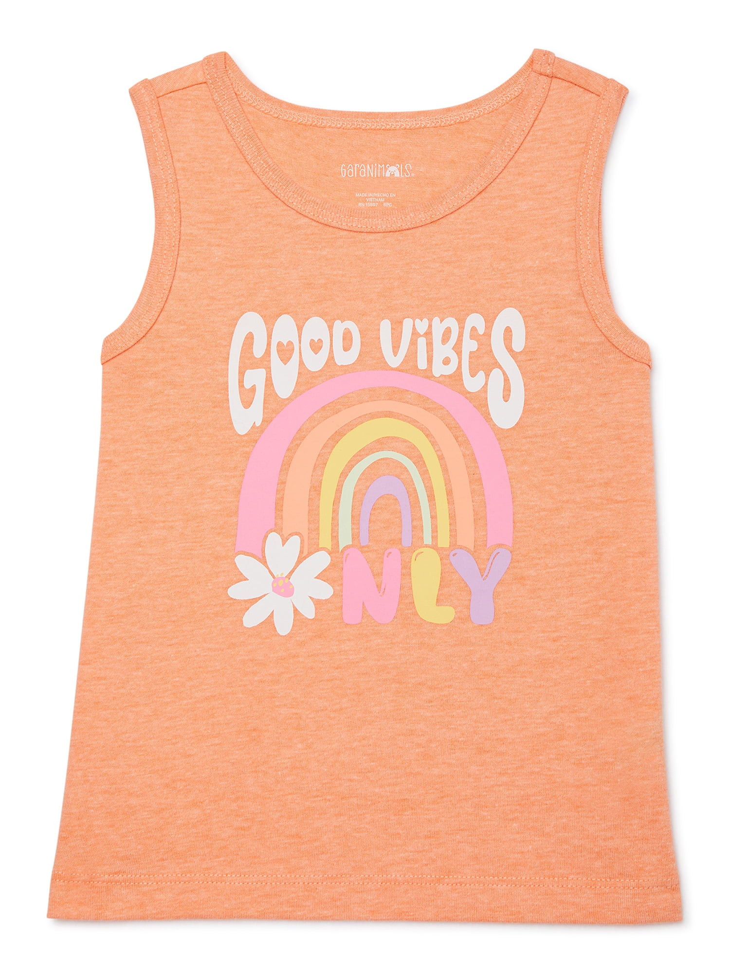 Garanimals Toddler Girl Graphic Tank Top, Sizes 18 Months-5T - Walmart.com | Walmart (US)