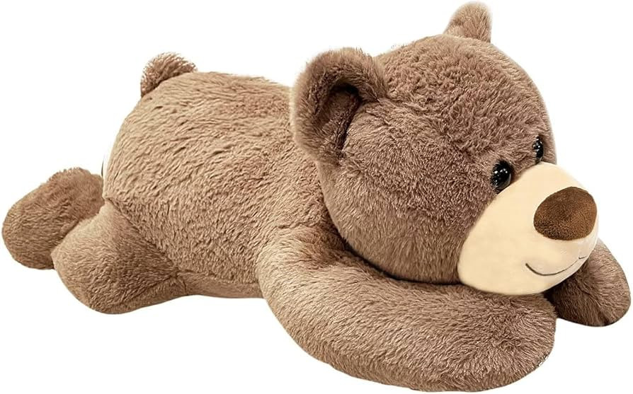 3.5 LB Weighted Stuffed Animals Bear, 24 Inch Weighted Plush Animals Throw Pillow, Cute Kawaii Pl... | Amazon (US)
