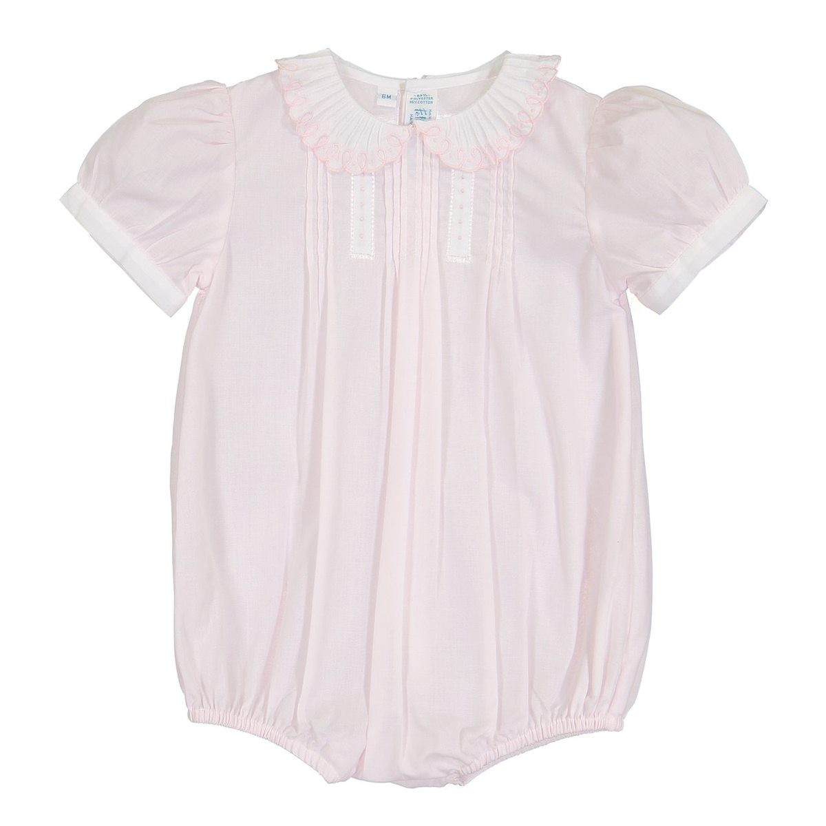 Girls Vintage Scalloped Collar Romper | Grace and James Kids