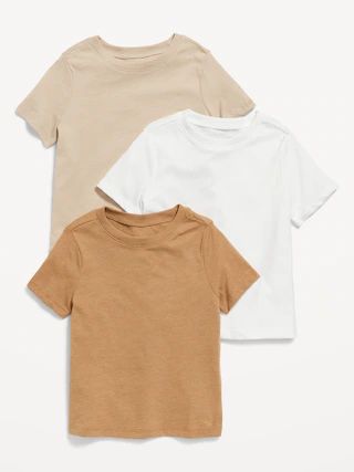 3-Pack Short-Sleeve T-Shirt for Toddler Boys | Old Navy (CA)