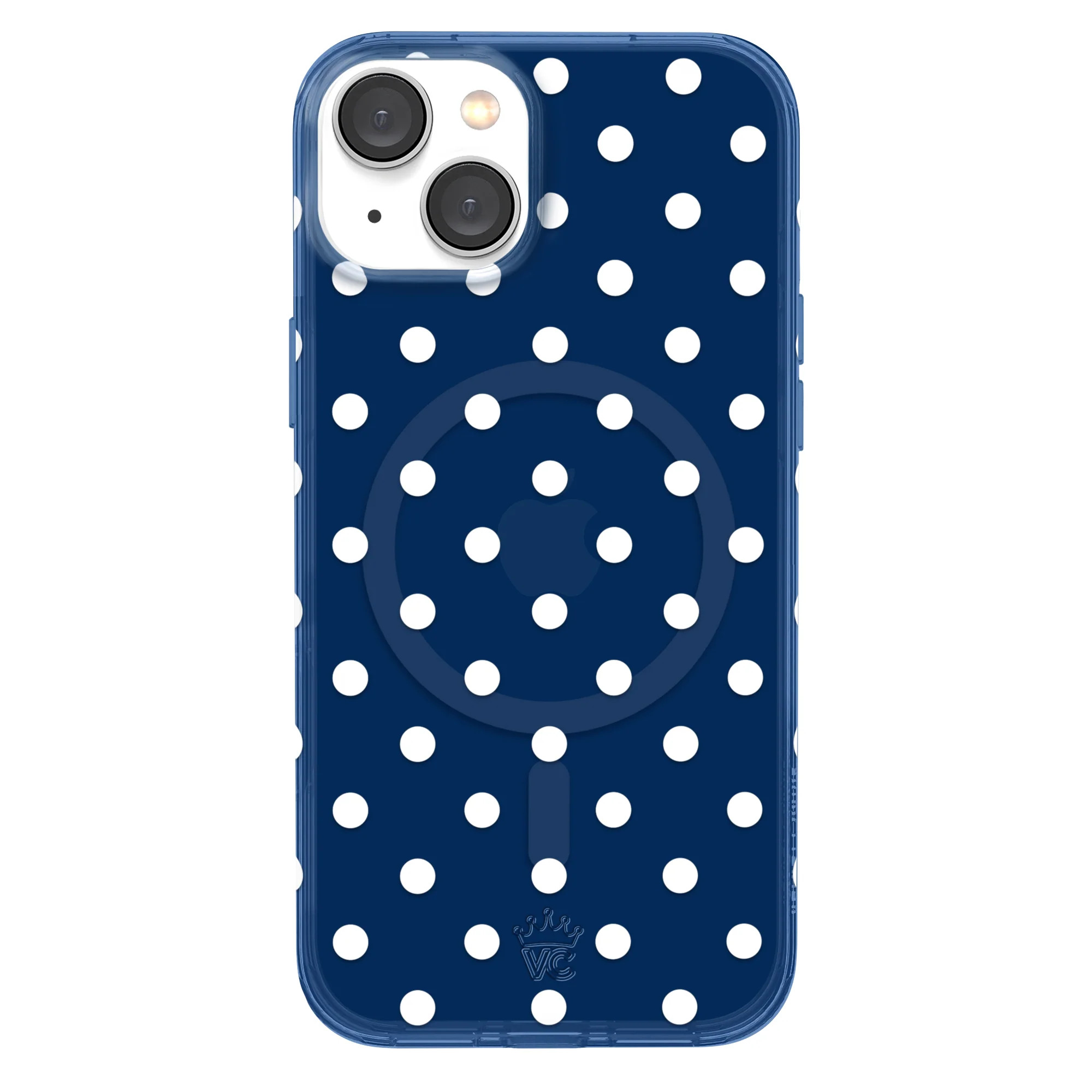Midnight Polka Dot iPhone Case | Velvet Caviar