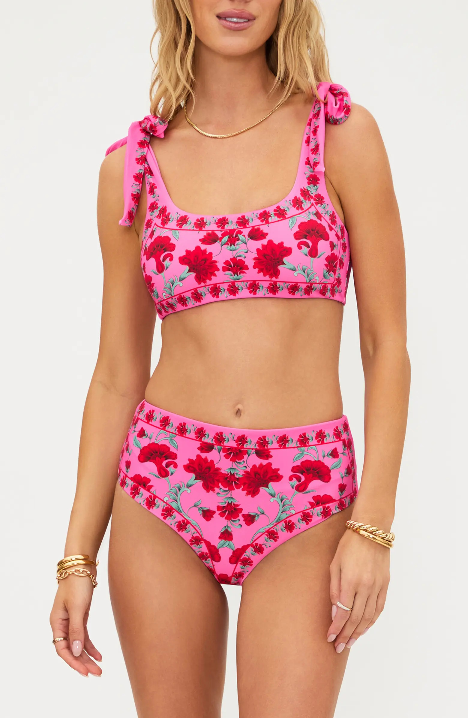 Avalon Floral Bikini Top | Nordstrom