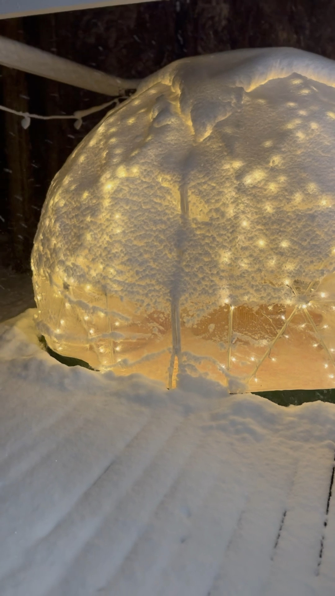 Outdoor igloo 

#LTKdayinmylife #LTKHome #LTKSeasonal