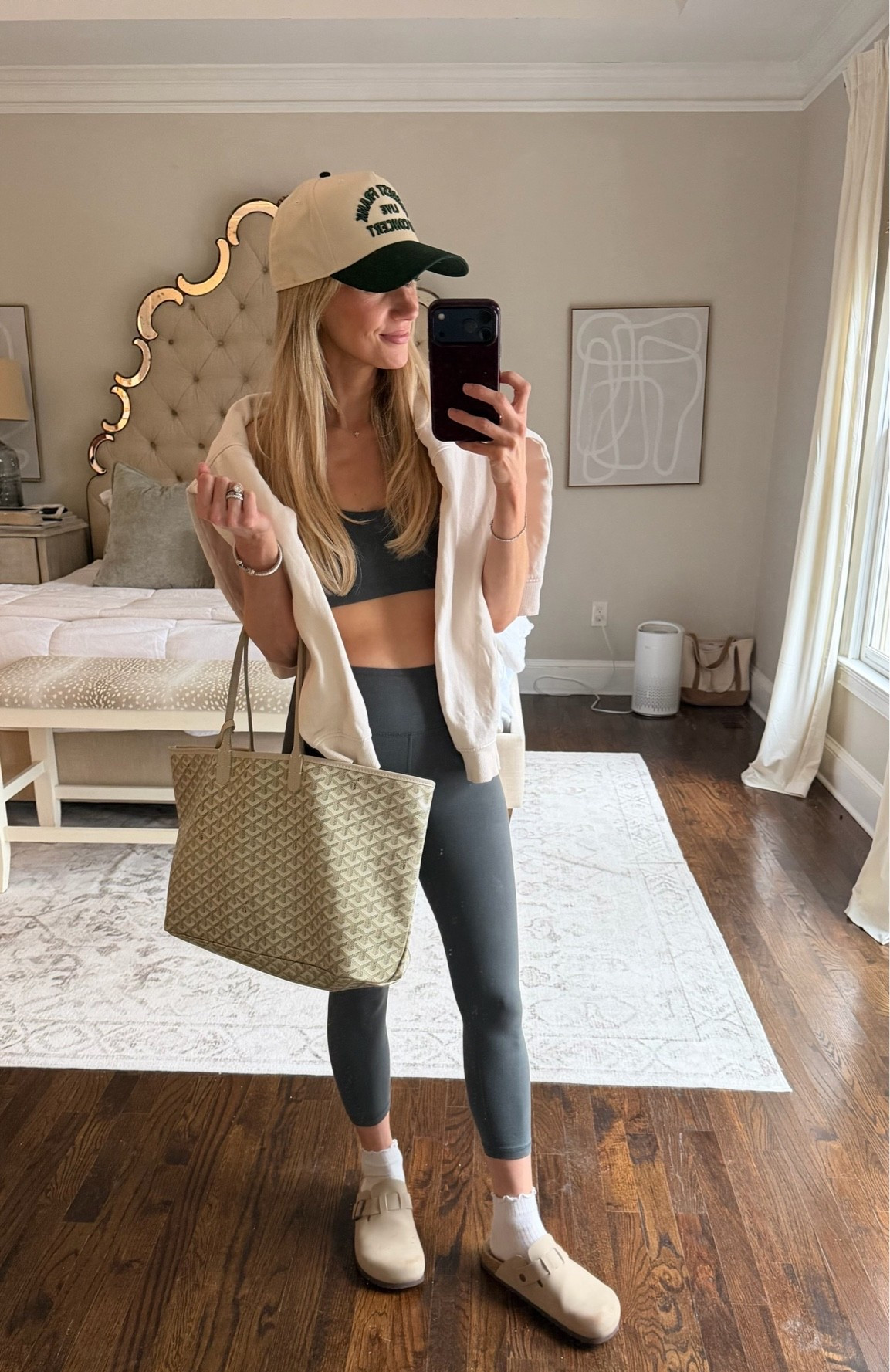 This adorable workout set stretchy, soft, and comfortable! These are the high waisted midi leggings I love the length on this! Would definitely size up this brand runs small!

Workout Set, Leggings, Sports Bra

#LTKootd #LTKfitnessgoals #LTKActive