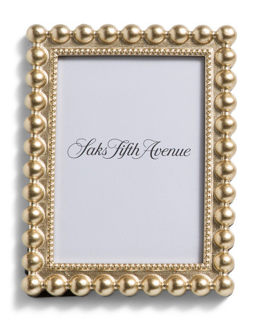 5x7 Beaded City Chic Tabletop Picture Frame | TJ Maxx