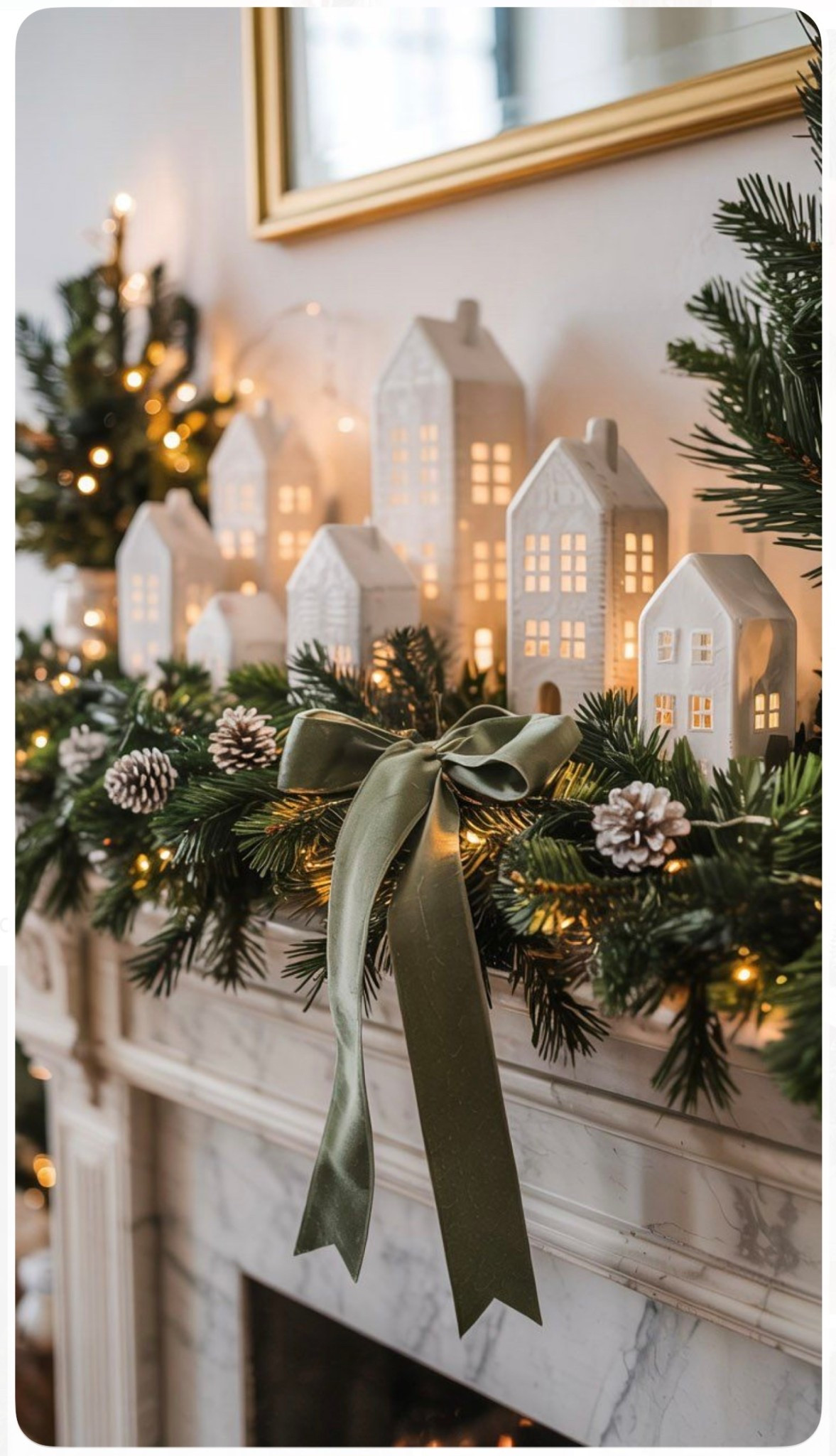 Recreate this look for your mantle this year. 

#LTKHome #LTKSeasonal #LTKHoliday