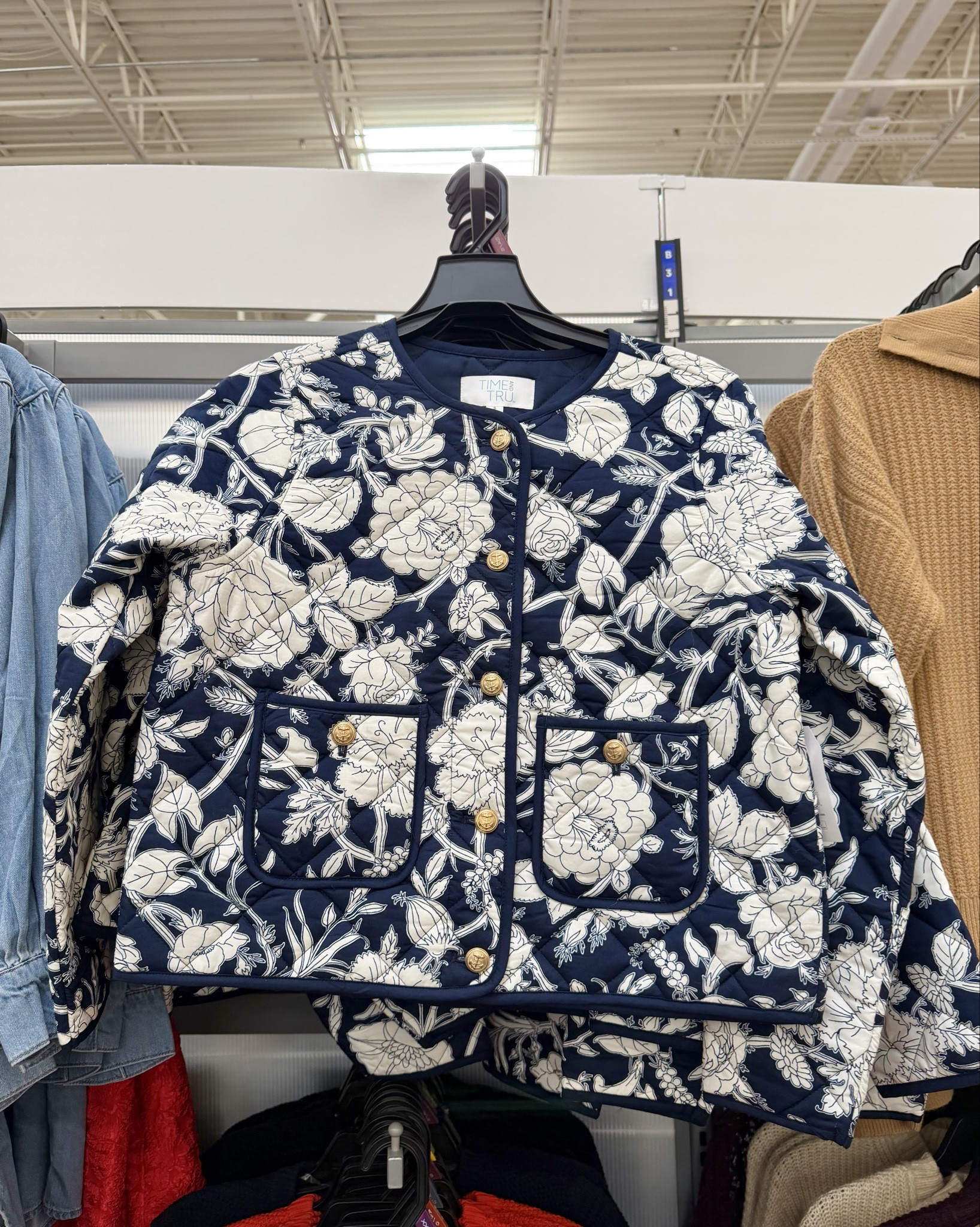 Quilted floral statement jacket under $30 (anthro look for less!)  plus more spring new arrivals ! 