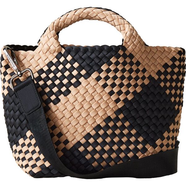 St Barths Mini Tote (Plaid), Cabana | Maisonette