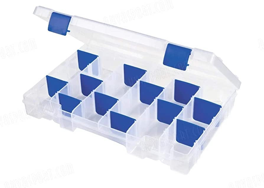 Flambeau Outdoors 4007 Tuff Tainer, Fishing Tackle Tray Box, Includes [12] Zerust Dividers, 24 Co... | Amazon (US)