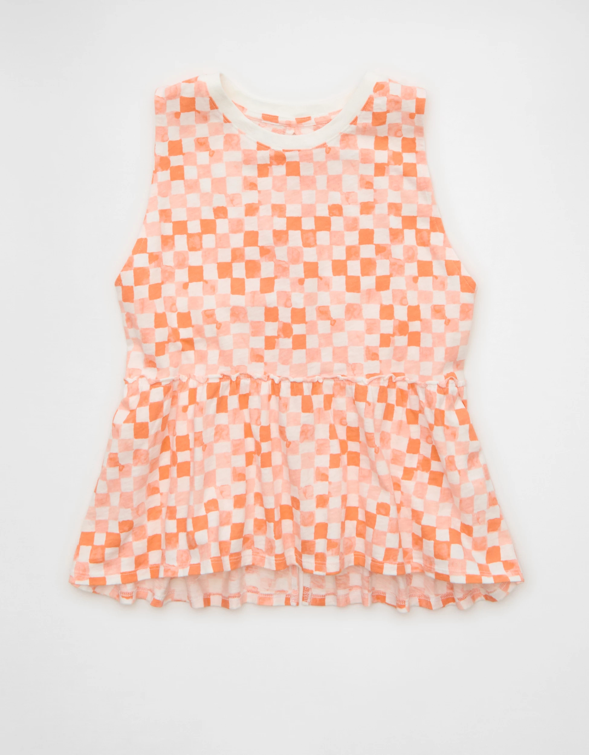 Matching Set + Online Exclusive AE Sunchaser Tie-Back Babydoll Tank Top 100% Cotton | American Eagle Outfitters (US & CA)