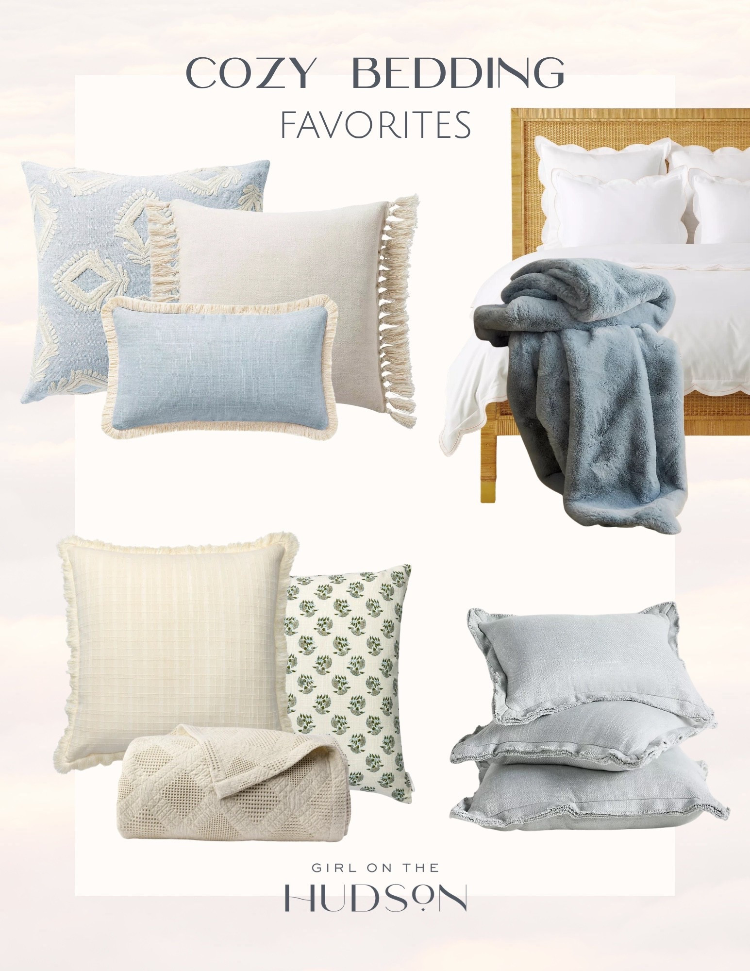 Nothing makes a bedroom feel more inviting than soft, layered bedding. These are the pillows, throws, and bedding essentials I always reach for to create a cozy, collected look that’s comfortable enough for every season. Rounded up all of my current favorites in one place!

cozy bedding, luxury bedding, decorative pillows, throw blanket, linen bedding, bedroom decor, bed styling, neutral home decor, Serena & Lily style, cozy bedroom inspiration, GirlOnTheHudson

#LTKSeasonal #LTKHome #LTKselfcare