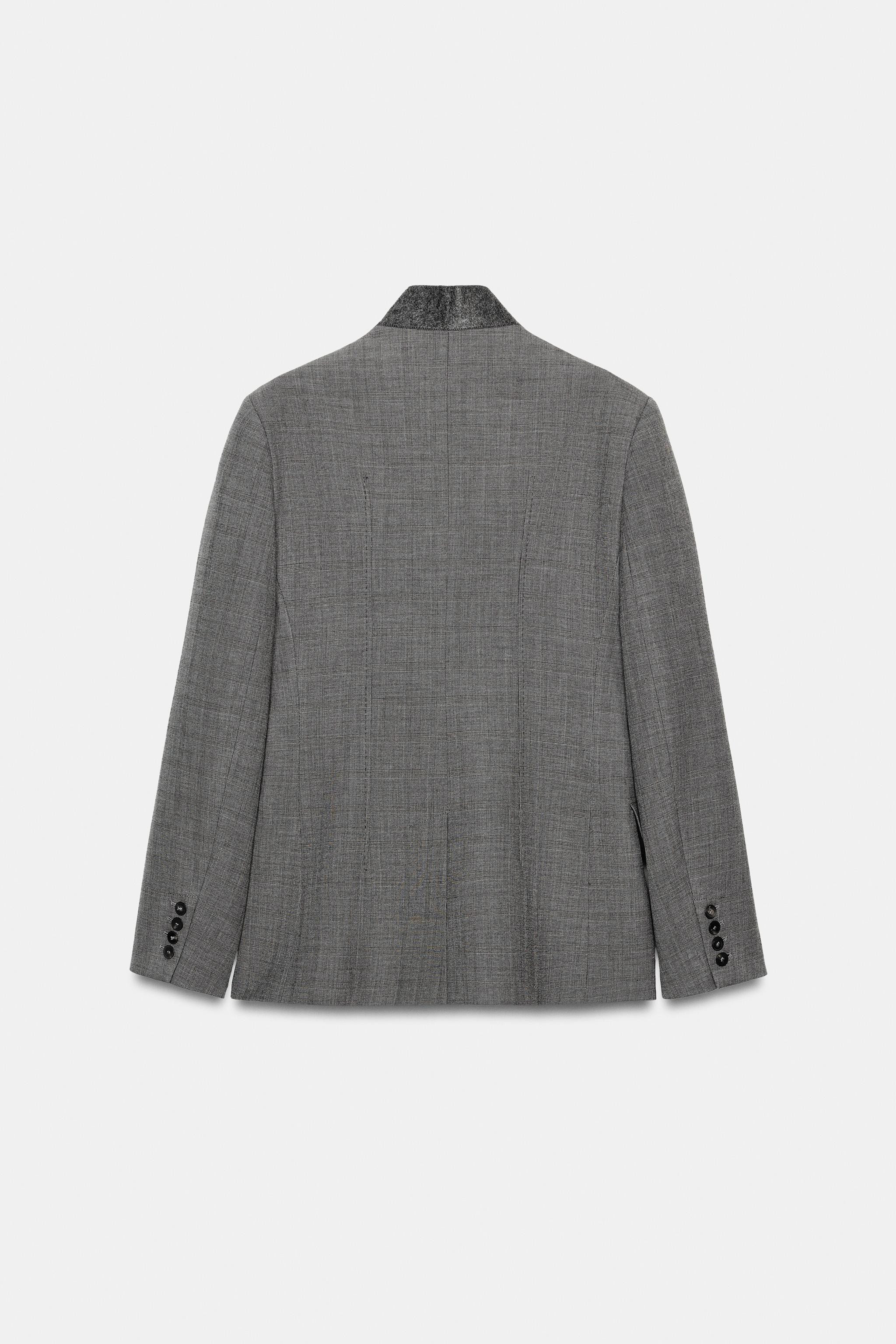 TAILORED PLAID BLAZER ZW COLLECTION | Zara US