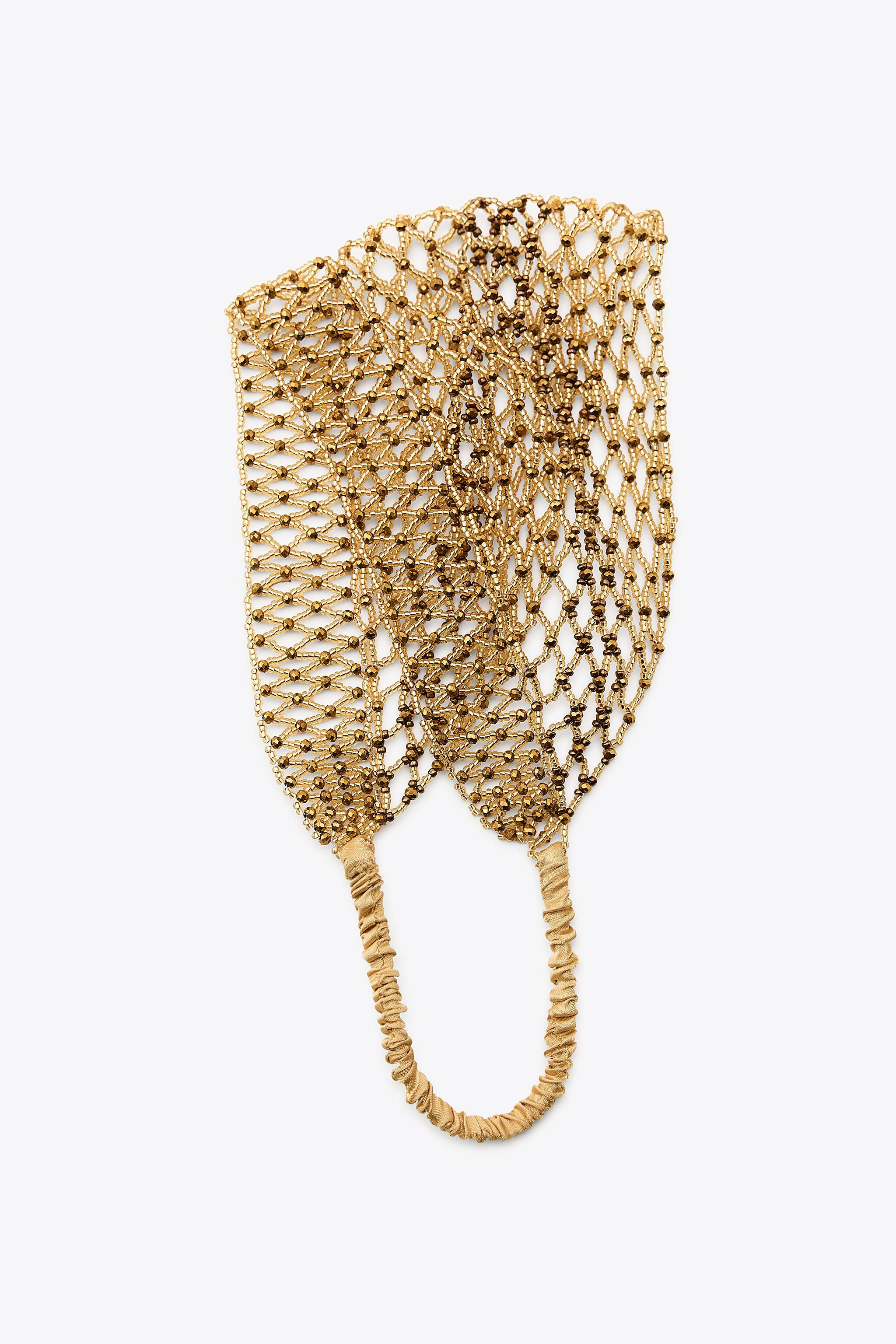 BEADED GLITTER HEADBAND LIMITED EDITION | Zara US