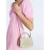 Scoop Women's Faux Leather Mini Satchel Bag, Almond Biscuit | Walmart (US)