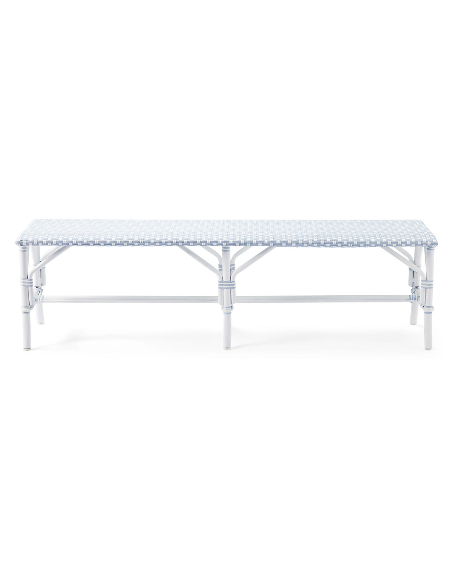 Outdoor Riviera Backless Bench | Serena and Lily