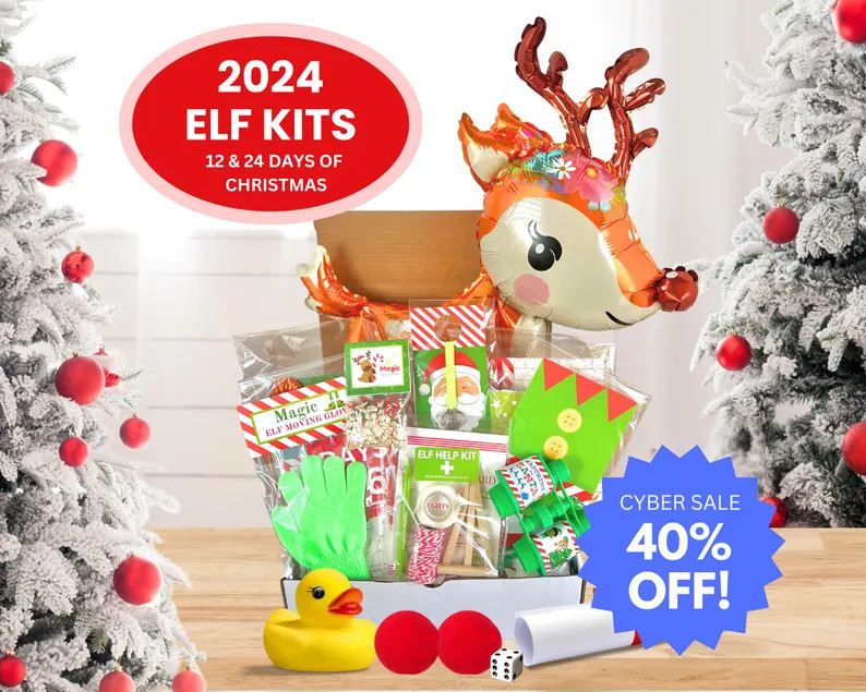 2024 Elf Kit, 24 Days of Elf, Elf Props, Elf Mischief, Elf Accessories, Elf Activities, elf Antic... | Etsy (US)