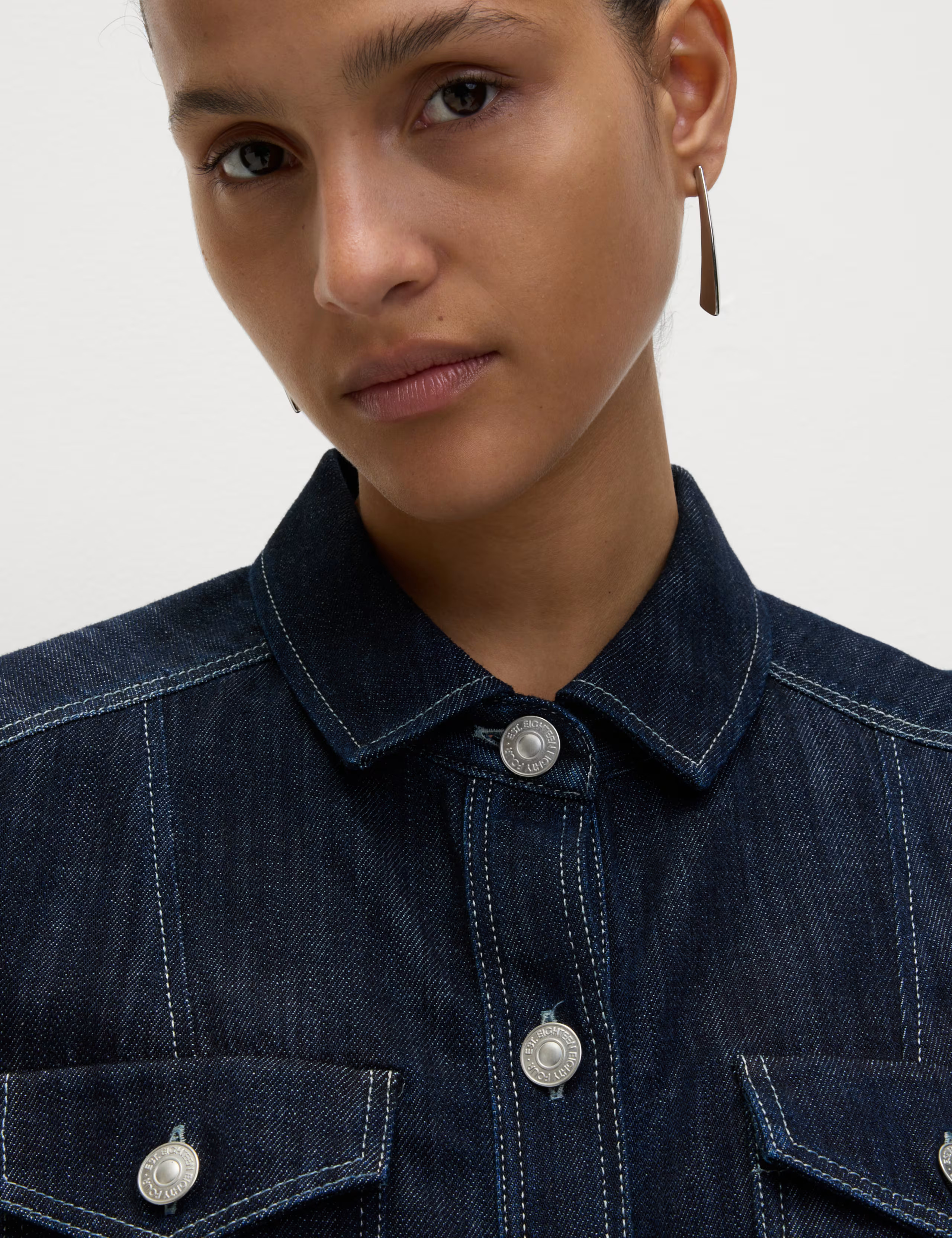 Denim Utility Short Sleeve Shirt | M&S Collection | M&S | Marks & Spencer (UK)