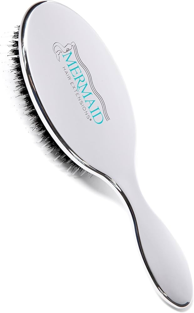 Boar Bristle Brush, Gentle Hair Extension and Wig Care with Natural Bristles for Smoothing Stylin... | Amazon (US)