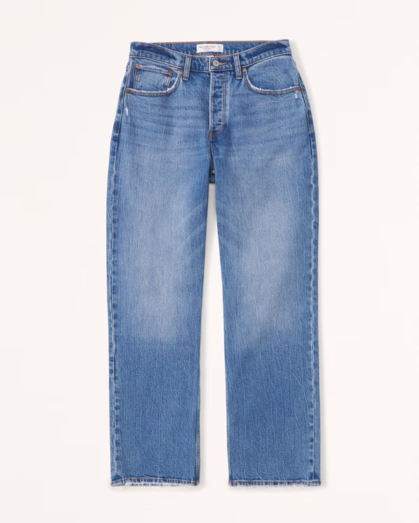 Curve Love Low Rise 90s Baggy Jean | Abercrombie & Fitch (US)