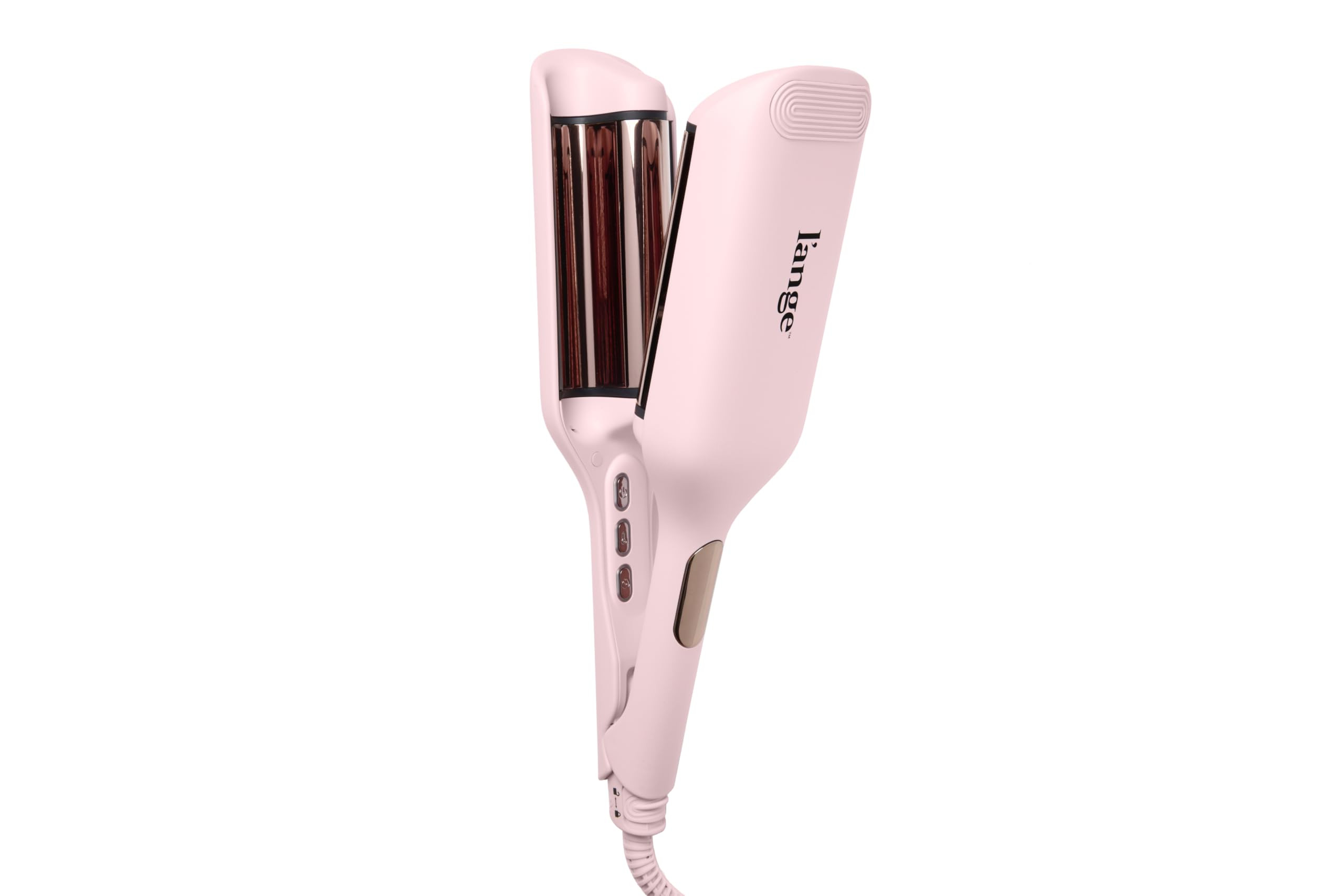 L'ANGE HAIR SculptWaver Titanium Deep Wave | Hair Crimper for Effortless Beach Waves | 3 Barrel H... | Amazon (US)