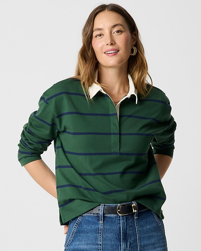 Striped rugby shirt | J.Crew Factory