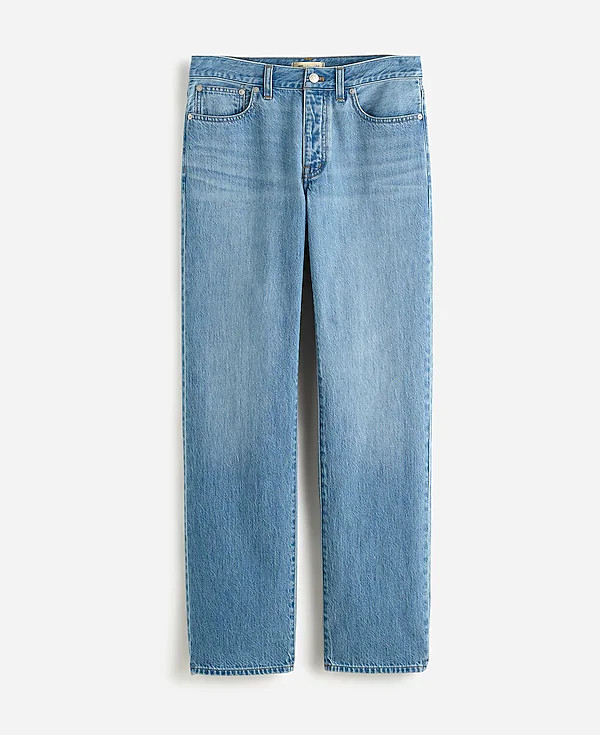 Petite Low-Slung Straight Jeans | Madewell