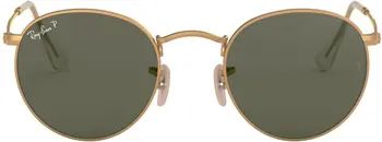 50mm Polarized Round Sunglasses | Nordstrom