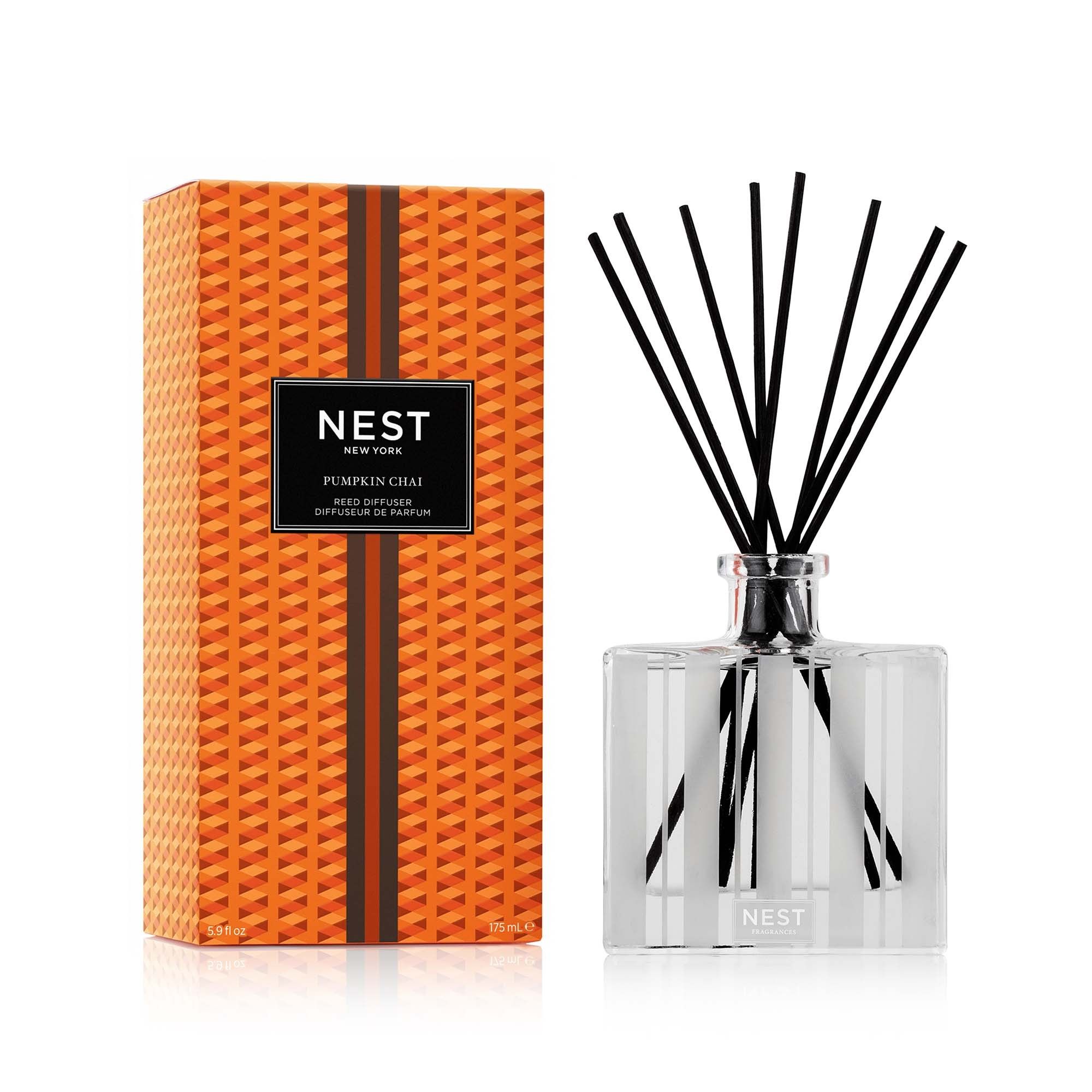 Pumpkin Chai Reed Diffuser | NEST Fragrances