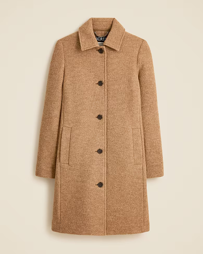 Car coat in Italian boiled wool | J. Crew US