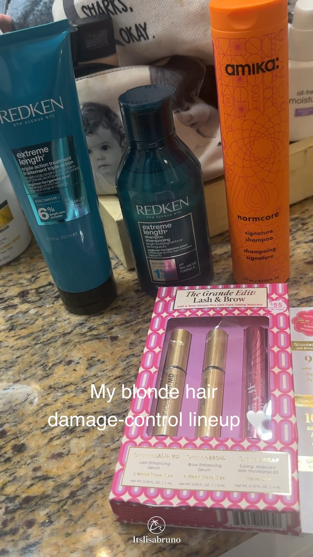 Round 4 of going from brunette back to blonde 🤍

Since I’ve been lightening my hair again, I’m being extra careful about keeping it strong and minimizing damage along the way. These are a few of the products I picked up at @ulta to help with that — Redken Extreme Length, Redken Triple Action Treatment + Amika Signature Shampoo.

Adding a few clips from the latest salon visit so you can see where we started and where we’re headed ✨

Everything linked below 🤍

#BrunetteToBlonde #BlondeHairJourney #BlondeTransformation #HairCare #HealthyHair #HairRepair #HairDamage #HairProducts #Redken #Amika #UltaBeauty #BlondeHair #HairTransformation

#LTKgrwm #LTKBeauty #LTKselfcare