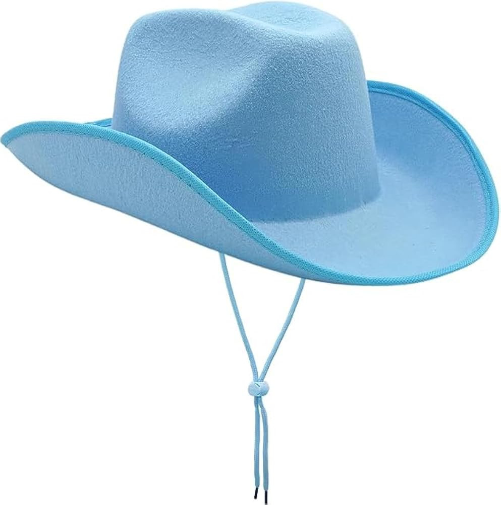 4E's Novelty Cowboy Hat for Women & Men, Felt Cowgirl Hat for Adults, Western Party Dress Up Acce... | Amazon (US)