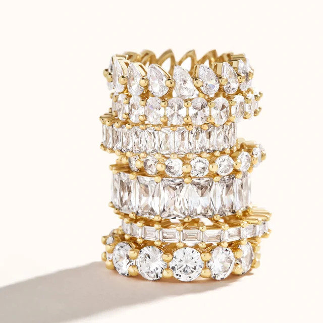 Alexandria Cubic Zirconia Ring | BaubleBar (US)