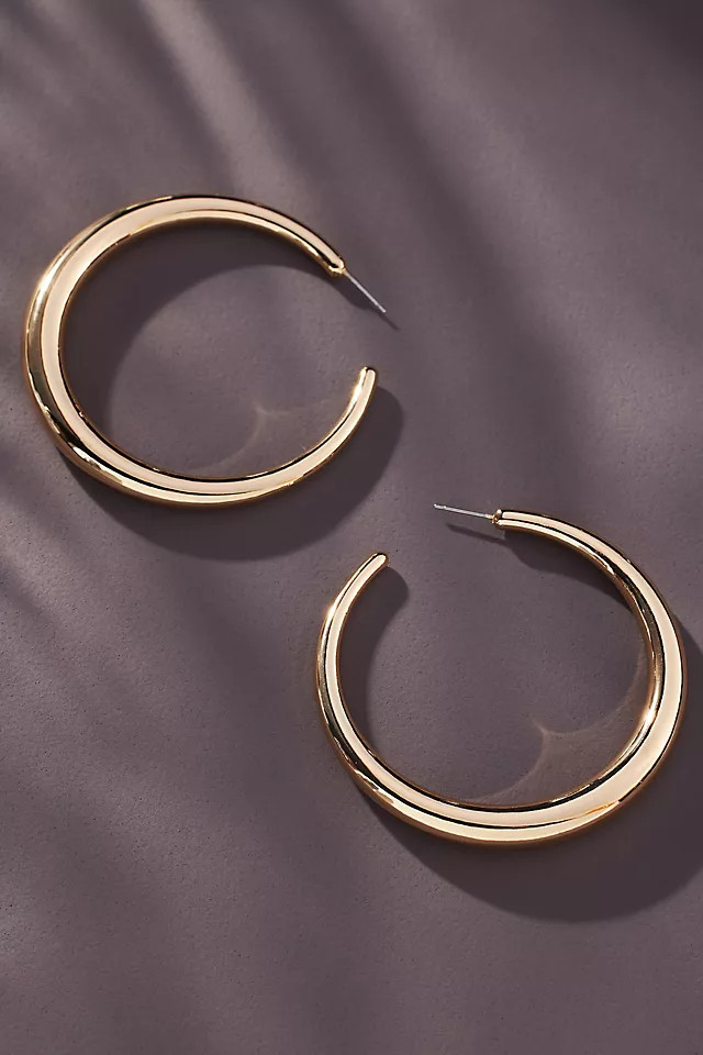 Wide Hoop Earrings | Anthropologie (US)