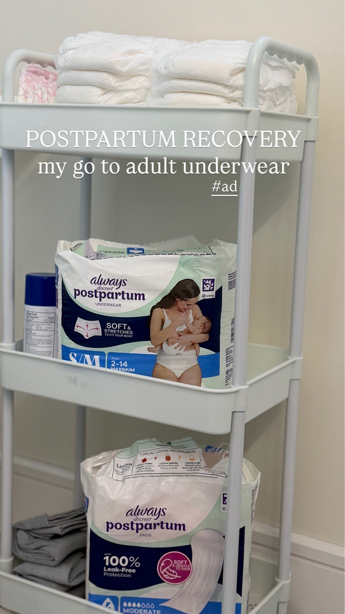 #ad #AlwaysDiscreet_partner #TargetPartner
Postpartum essentials I used & loved the @AlwaysDiscreet postpartum underwear saved me the first few days after having my baby! Once I felt better I switched to their pads and they were both so comfortable and easy to use. Everything is from @Target & Linked here! #ad @Shop.LTK #liketkit
