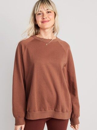 Oversized Vintage Tunic Sweatshirt for Women | Old Navy (US)