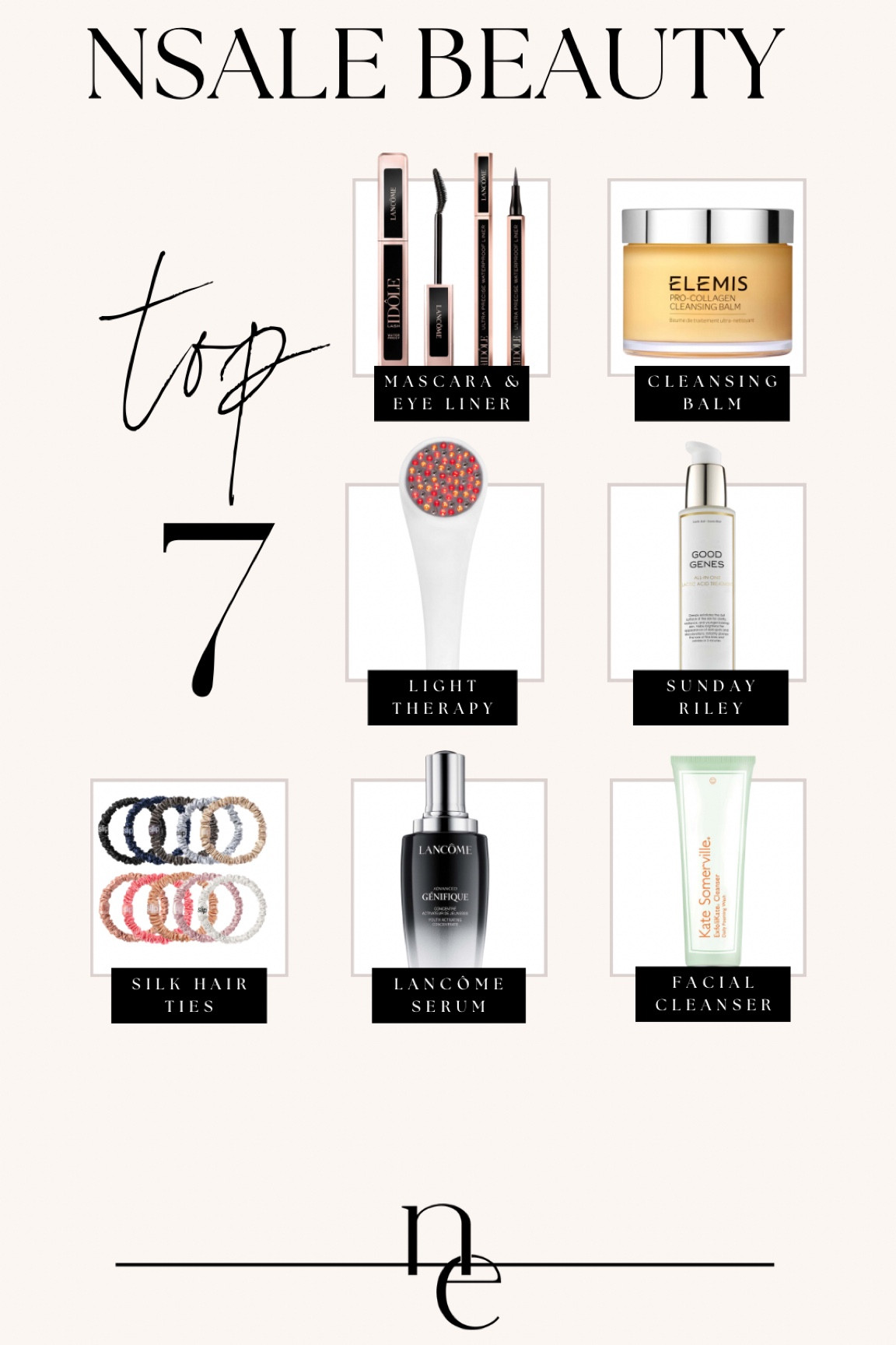 Nordstrom anniversary sale beauty favorites! 




Lancôme mascara, cleansing balm, silk hair ties, Lancome serum, skincare, makeup, nena evans, nsale

#LTKbeauty #LTKxNSale #LTKsalealert