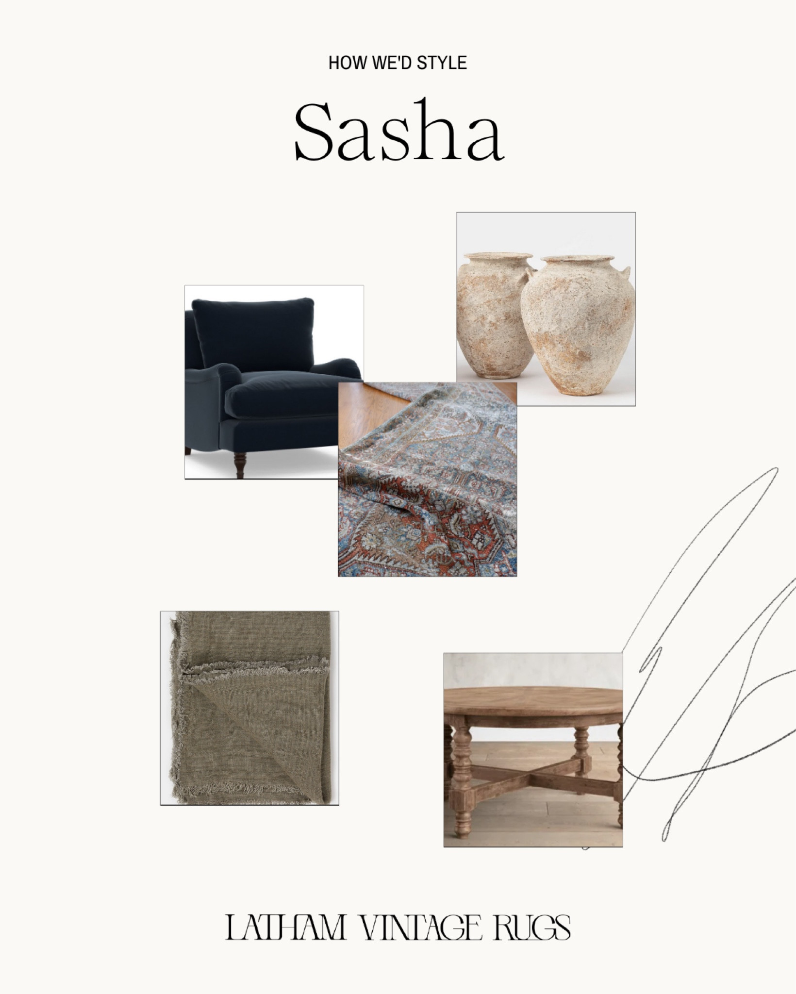 How we’d style Sasha.

#LTKhome