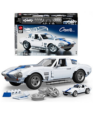 Hot Wheels Corvette Grand Sport Building Toy Kit | Macy's