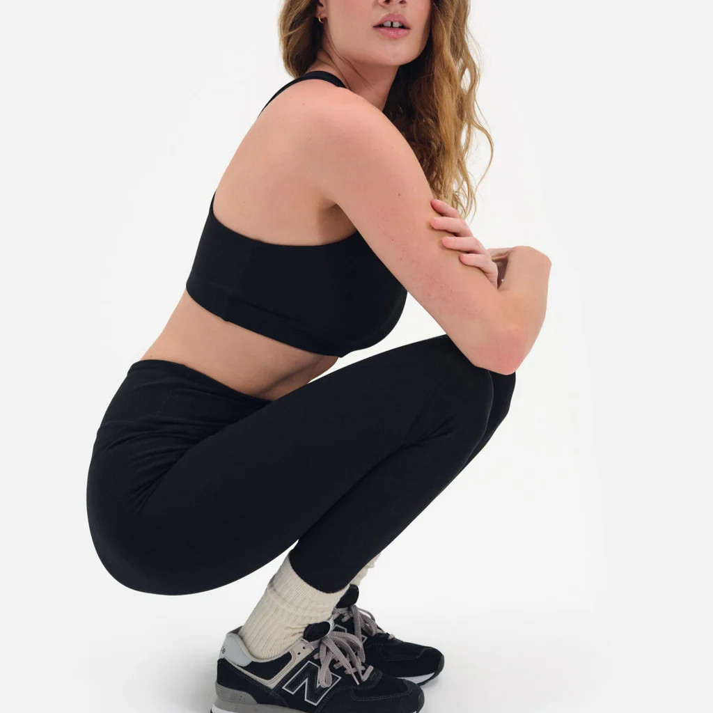 Organic Stretch Midi Legging | MATE The Label