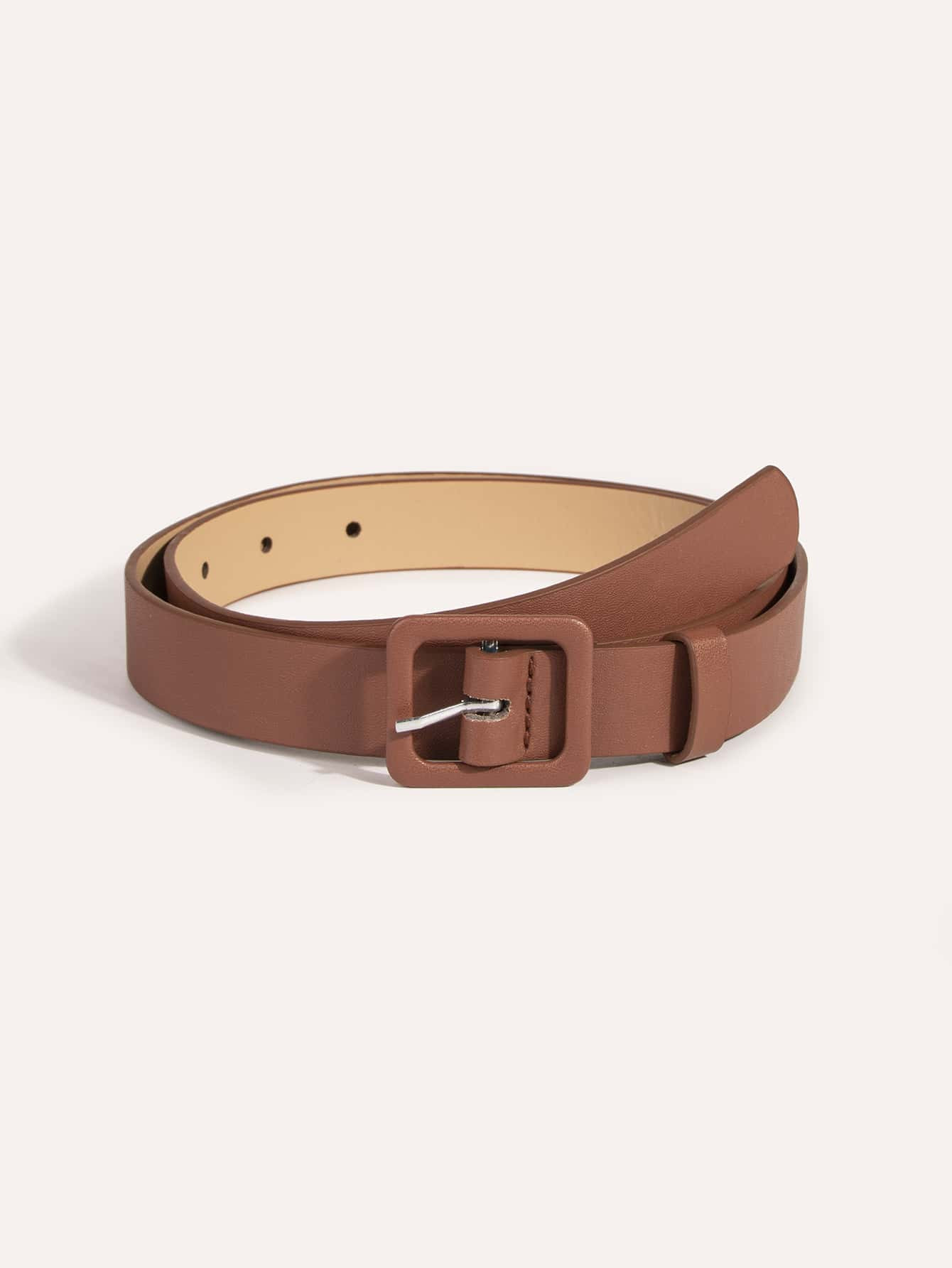 Simple Buckle Belt | SHEIN