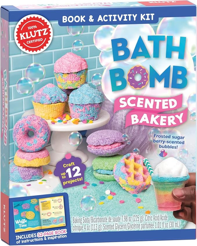 KLUTZ Bath Bomb Scented Bakery Craft Kit | Amazon (US)